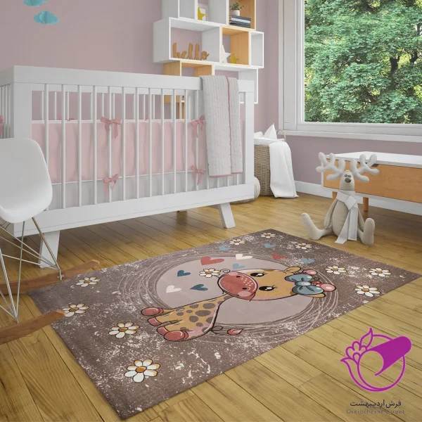 دکور اتاق کودک با فرش عروسکی